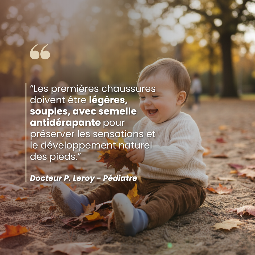 Chaussures souples et antidérapantes