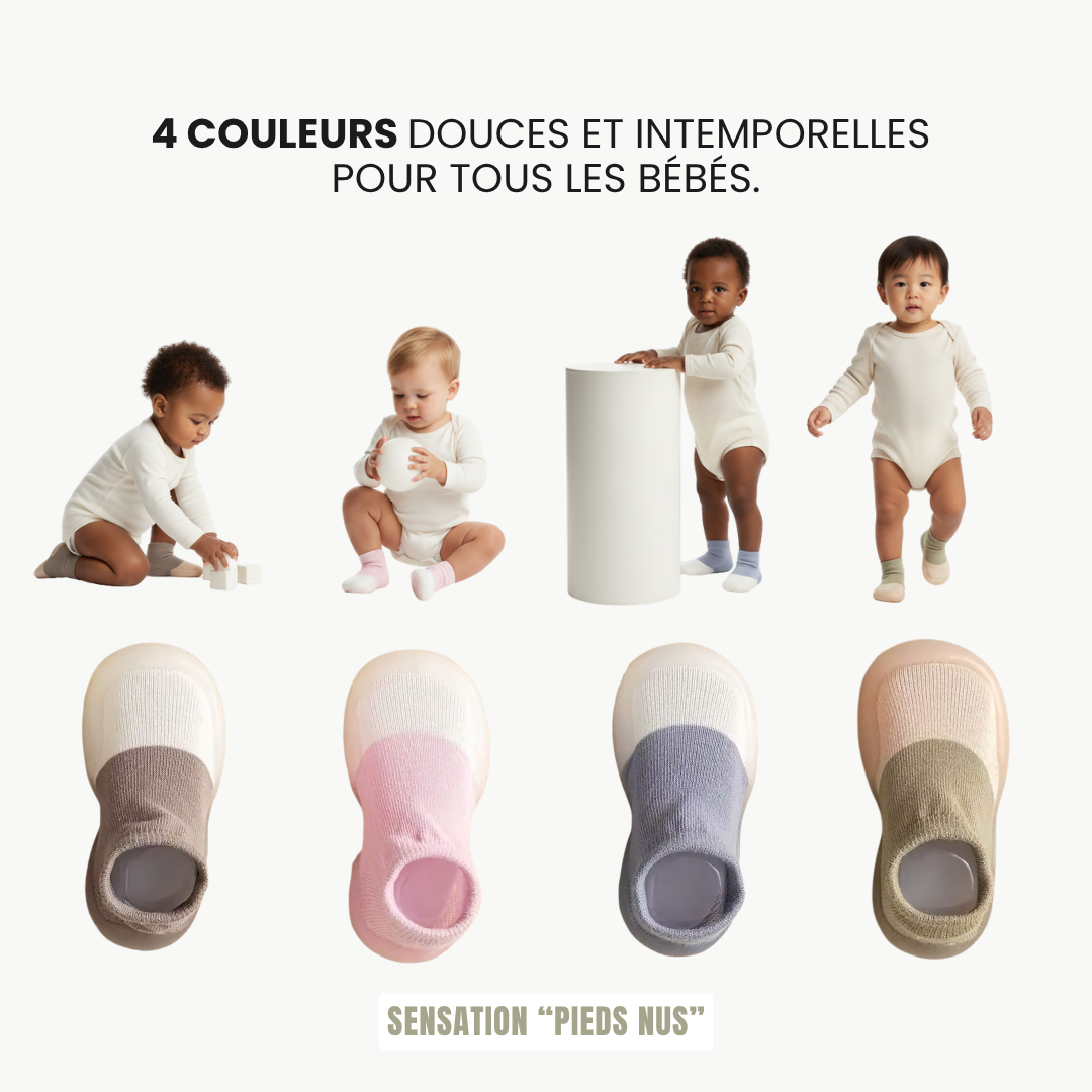 Chaussures souples et antidérapantes